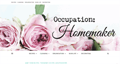 Desktop Screenshot of occupationhomemaker.com
